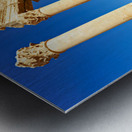 Exploring the ruins of the Temple of Bel in Palmyra Syria Metal print