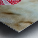 Young man in Syria smiles during a sunny day outdoors Metal print