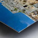 Exploring Krak des Chevaliers in Syria a historic crusader cast Metal print