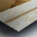 Sitting and waiting at a mosque in Aleppo Syria Metal print