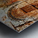 Exploring the ruins of Serjilla in northwestern Syria Metal print