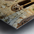 Exploring Krak des Chevaliers crusader castle in Syria Metal print