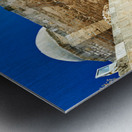 Explore the ancient paths leading up to Aleppo Citadel in Syria Metal print