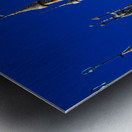 Mohnyin Thambuddhei Paya in Monywa shows many stupa structures Metal print