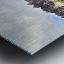 Hiking in puez odle natural park in val gardena italy Metal print