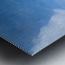 People walk near bridge in Singapore financial district by lush  Metal print