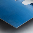 Visitors enjoy view of ArtScience Museum and city skyline in Sin Metal print