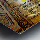 Exploring lions bridge in st. petersburg Metal print