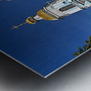 Visit to st. nicholas naval cathedral in st. petersburg Metal print