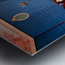 Yusupov Palace interior with luxe seating in St. Petersburg Metal print