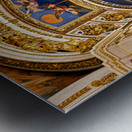 Inside saint isaacs cathedral in saint petersburg russia Metal print