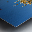 Catherine palace in pushkin saint petersburg russia Metal print