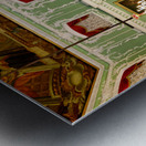 Visitors exploring Stroganov Palace in Saint Petersburg Metal print