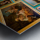 Exploring stroganov palace in st. petersburg russia Metal print