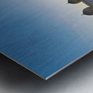 Exploring Sheikh Zayed Grand Mosque in Abu Dhabi at dusk Metal print