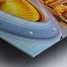 Visit to emirates palace hotel in abu dhabi Metal print