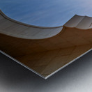 Visit to Sheikh Zayed Grand Mosque during evening light Metal print