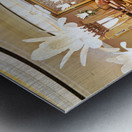 Details of the Abu Dhabi Emirates Palace Hotel lobby area Metal print