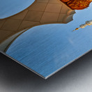 Visit to Sheikh Zayed Grand Mosque in Abu Dhabi at dawn Metal print