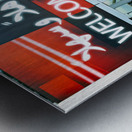 Welcome to Ferrari World in Abu Dhabi amusement park Metal print