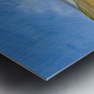 Exploring Jokulsarlon Glacier Lagoon with amphibian vehicle Metal print