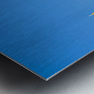 Lutheran free church by lake Tjornin and Halgrimskirkja Metal print