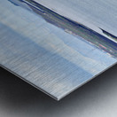 Church located in the western fjords of Iceland near the sea Metal print