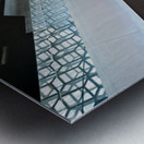 Explore harpa opera house in reykjavik iceland Metal print