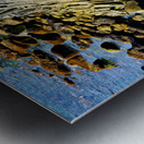 Exploring arnarstapi cliff and beach in iceland Metal print