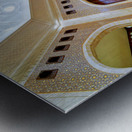 Lobby area of Al Bustan luxury hotel in Muscat Oman Metal print