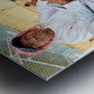 Fish market in Muscat Oman shows local trade activity Metal print