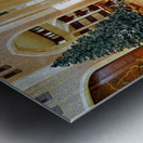 Luxury hotel lobby during holiday season in Oman Metal print