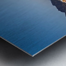 Waterfront scene in Muscat Oman during sunset hours Metal print