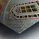 Visit to privy chamber of murat iii in topkapi palace harem Metal print