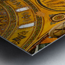 View from interior of Hagia Sophia Grand Mosque in Istanbul Metal print