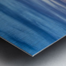 Sunset view of Maidens Tower on the Bosphorus in Istanbul Metal print