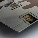 Whirling dervishes perform at sufi event in Istanbul Turkey Metal print