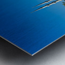 Blue Mosque domes under clear sky in Istanbul Metal print