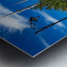 Visit Blue Mosque in Istanbul Turkey with clear sky Metal print