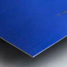 Visit to Blue Mosque in Istanbul at twilight Metal print