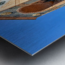 Republic monument at taksim square in istanbul turkey Metal print