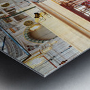 Visit to the fatih mosque in istanbul turkey Metal print