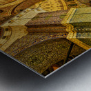 Visit to suleymaniye mosque in istanbul turkey Metal print