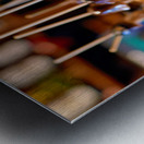 Tasty tapas served in a bar in Barcelona Catalonia Spain Metal print