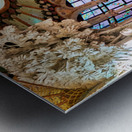 Visit to Palau de la Musica Catalana in Barcelona Metal print