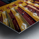 Gran Teatre del Liceu displays empty seats before a performance Metal print