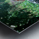 Women working in Bumburet Valley Kalash village Metal print