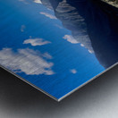 View of Nanga Parbat Peak in the Karakoram range Pakistan Metal print