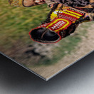 Life in kalash village of bumburet valley with a child Metal print