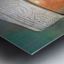 Portrait of a bearded man in Pakistan during daylight Impression metal